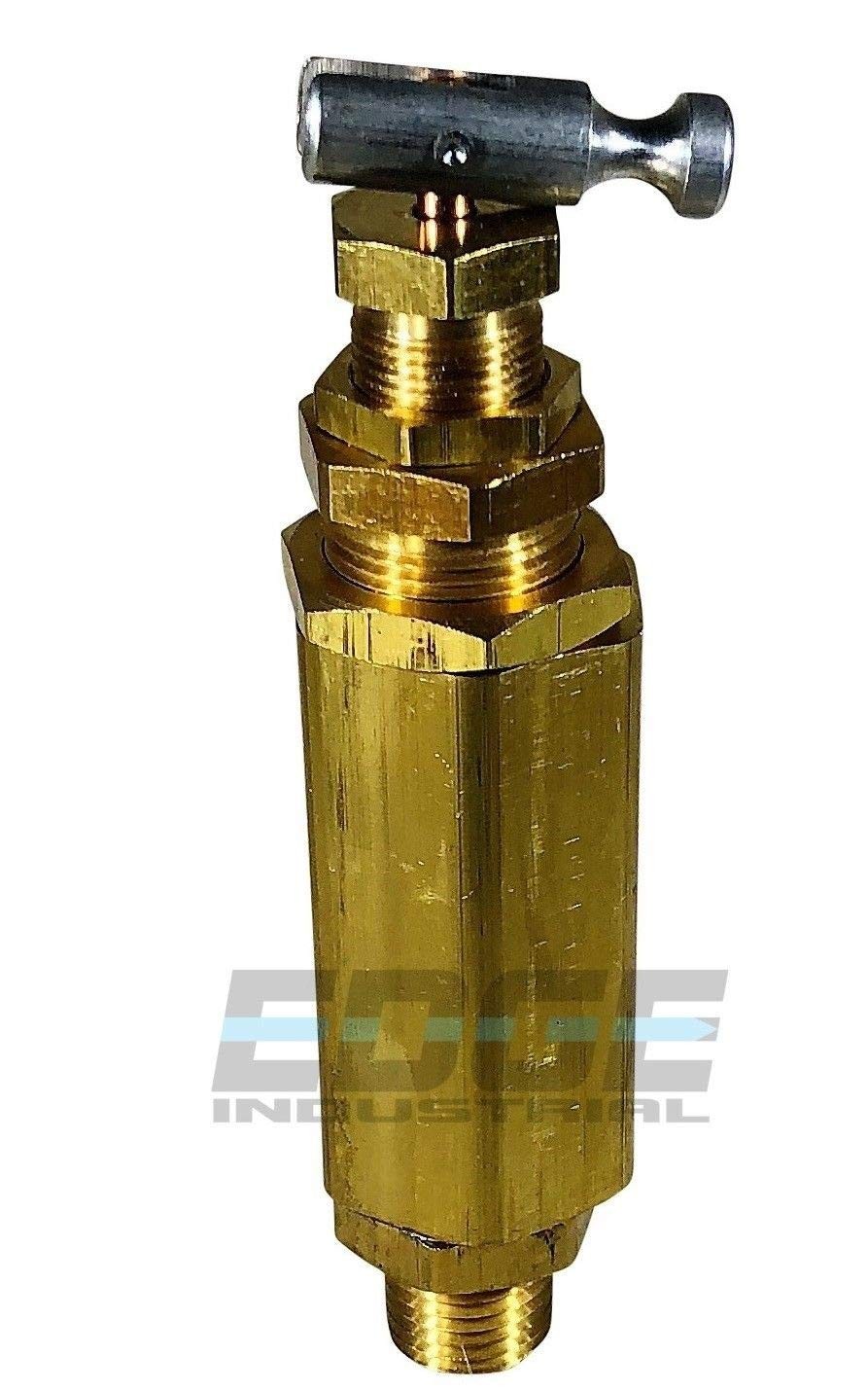 PILOT UNLOADER DISCHARGE VALVE AIR COMPRESSOR, 1/4" MALE NPT MNPT 125150 PSI gallery