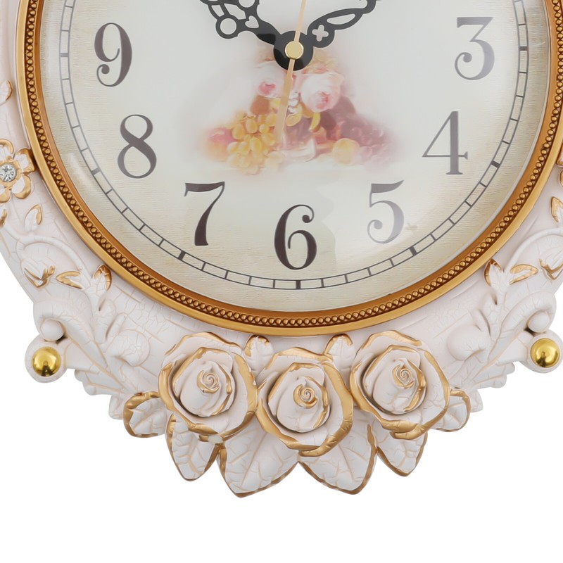 Large Hanging Wall Clock Vintage Style Double Sided For Home Dining Study Decor gallery