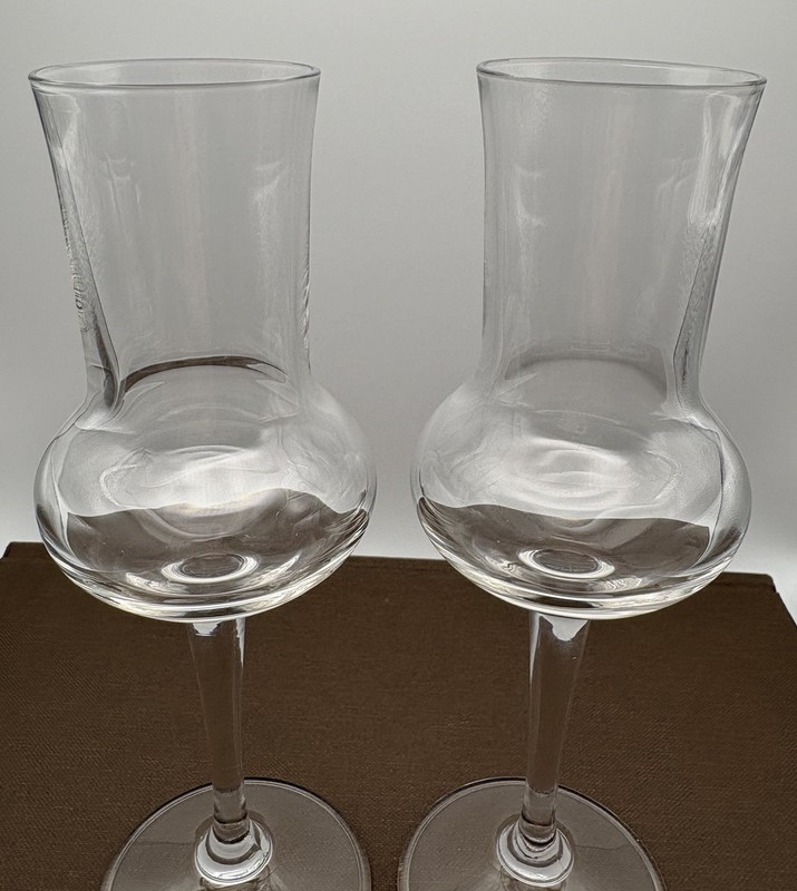 Bormioli Rocco Riserva Grappa Glasses Set of 2 Cordial Liqueur 2.75oz gallery
