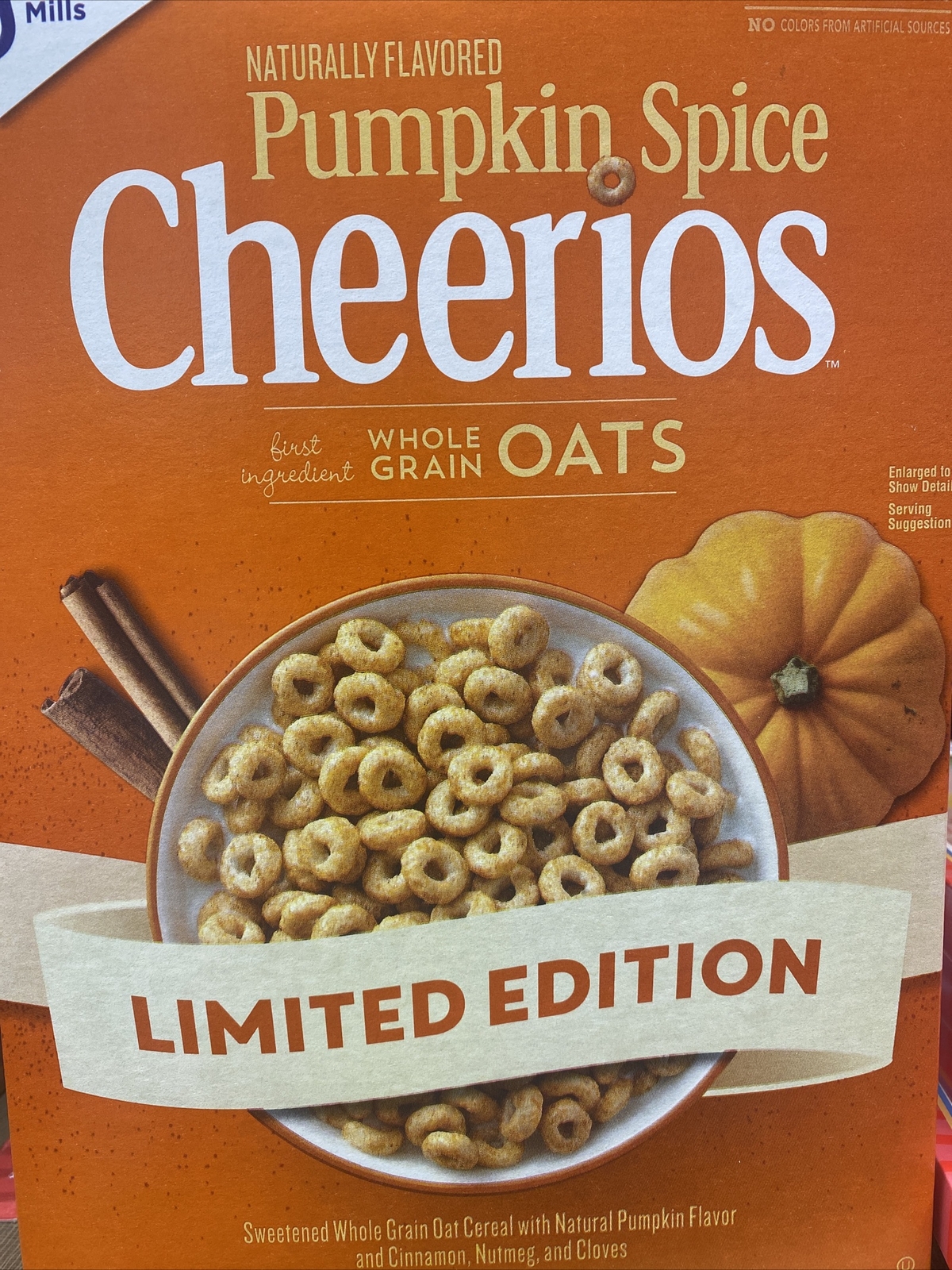 BRAND NEW Pumpkin Spice Cheerios LIMITED EDITION 10.8 oz each (3 BOXES TOTAL) gallery