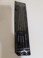 Ullman 4pc Hook & Pick Set Cushioned Handle Straight 90 Deg. Complex Hook CHP4L