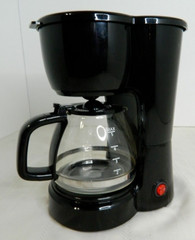 Mainstays 5 Cup Coffee Maker – Black With Cord Storage Tested and Works Great