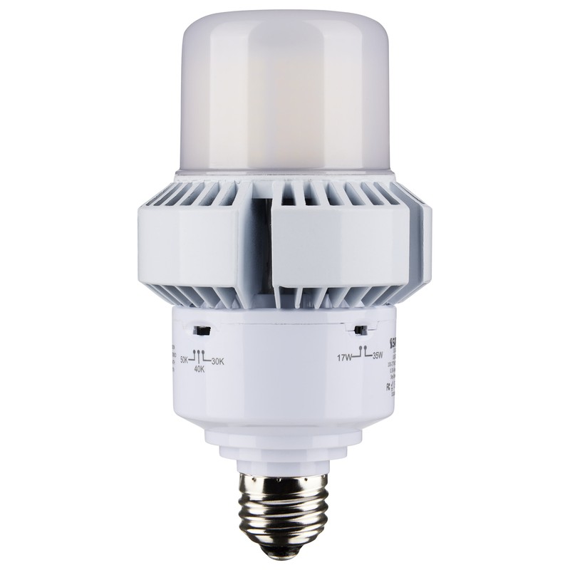 Satco S13162 LED HID Replacement 100-277V 35W & 17W Medium E26 CCT 30K/40K/50K gallery