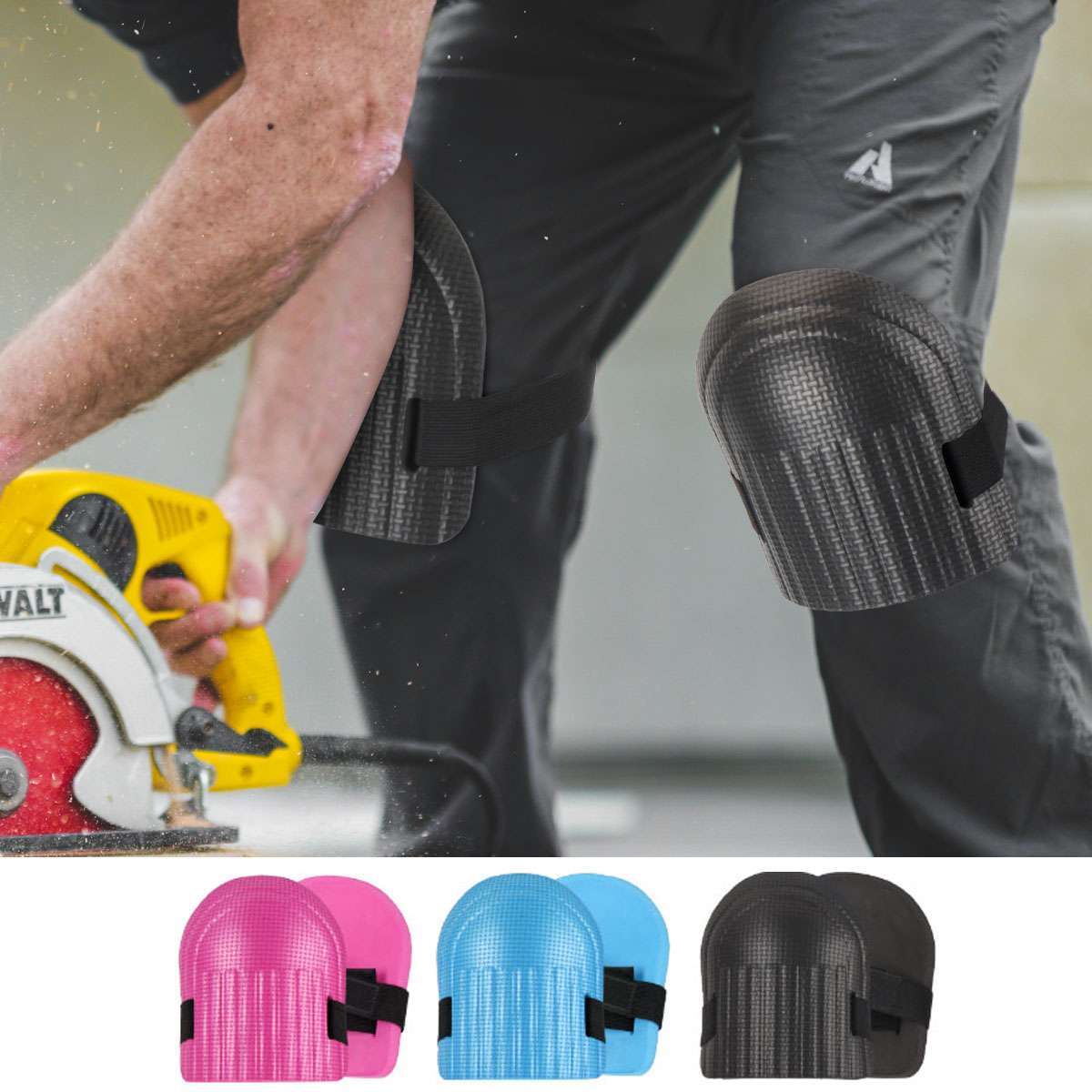 1pair Knee Pads for Work, Construction, Gardening, Flooring, Carpentry, Garage gallery