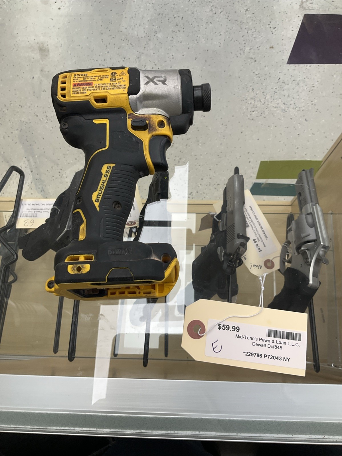 DEWALT DCF887B 20V Impact Driver - Black/Yellow (Body Only) 229786 gallery