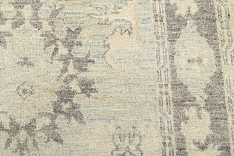 3.11 x 6.4 ft Hand Knotted Oushak Rug gallery