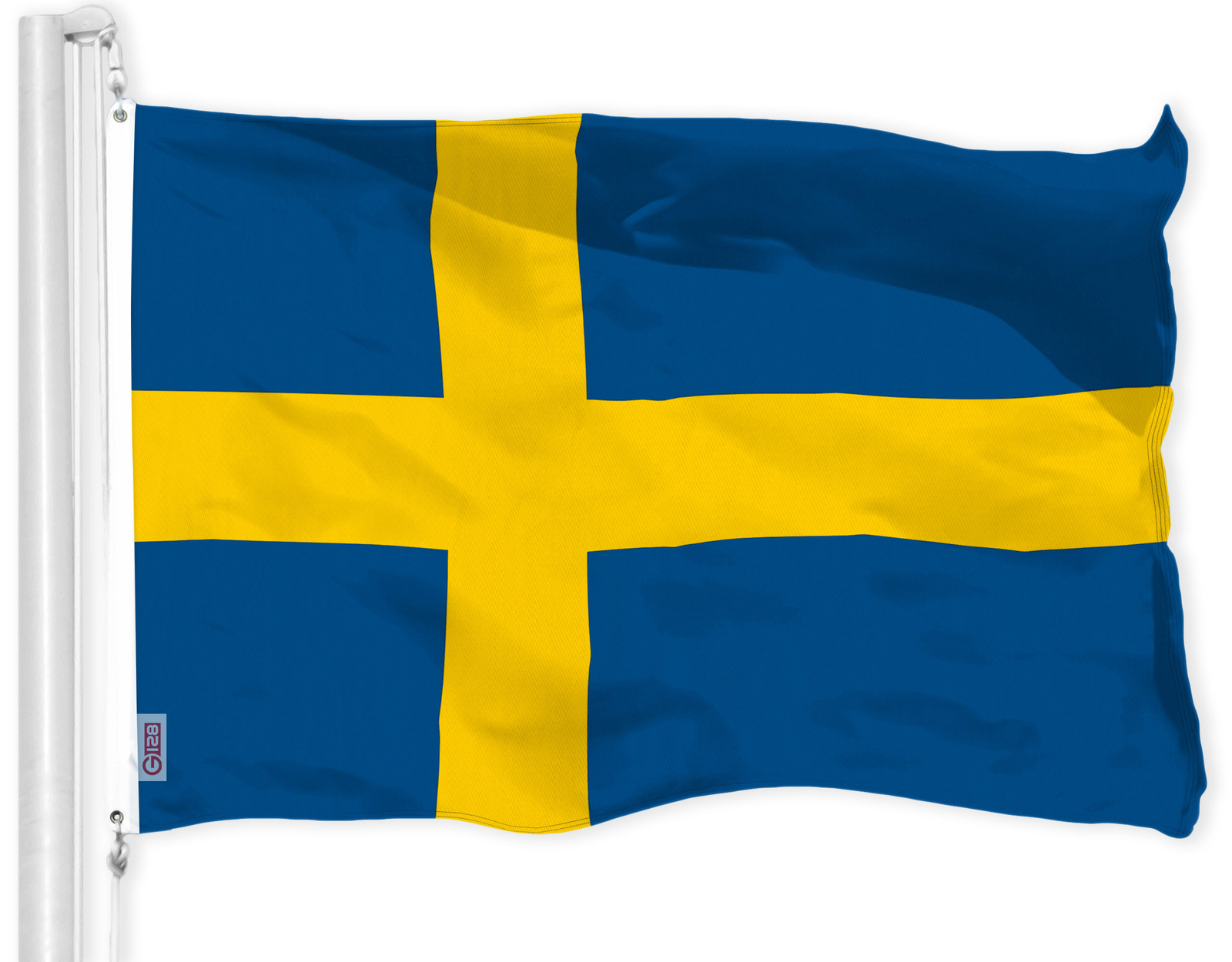 Sweden Swedish Flag 3x5 FT Printed 150D Polyester By G128 gallery