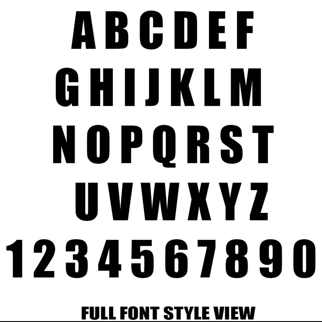 Custom Text Decal Car Truck Lettering Business Name Number Vinyl Sign Decals 2.0 gallery