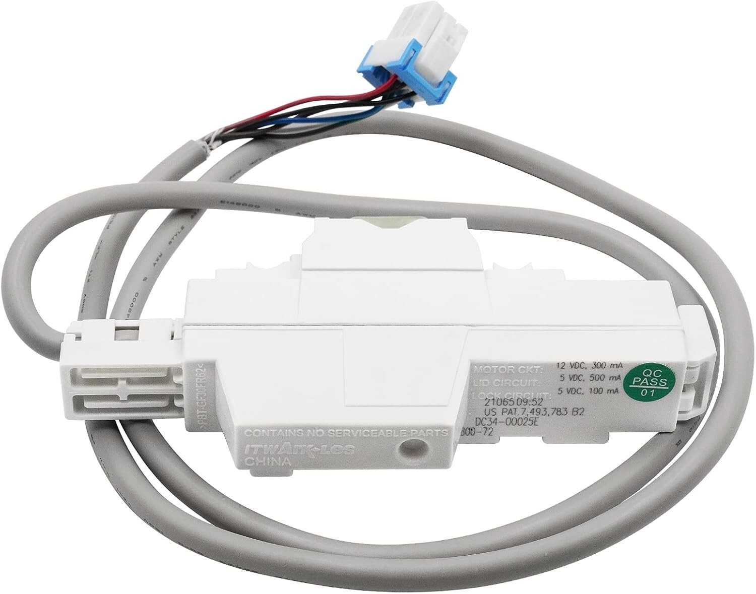 Washer Door Lock Switch For Samsung WA50F9A8DSP/A2 WA50F9A6DSW/A2 WA50F9A7DSP/A2 gallery