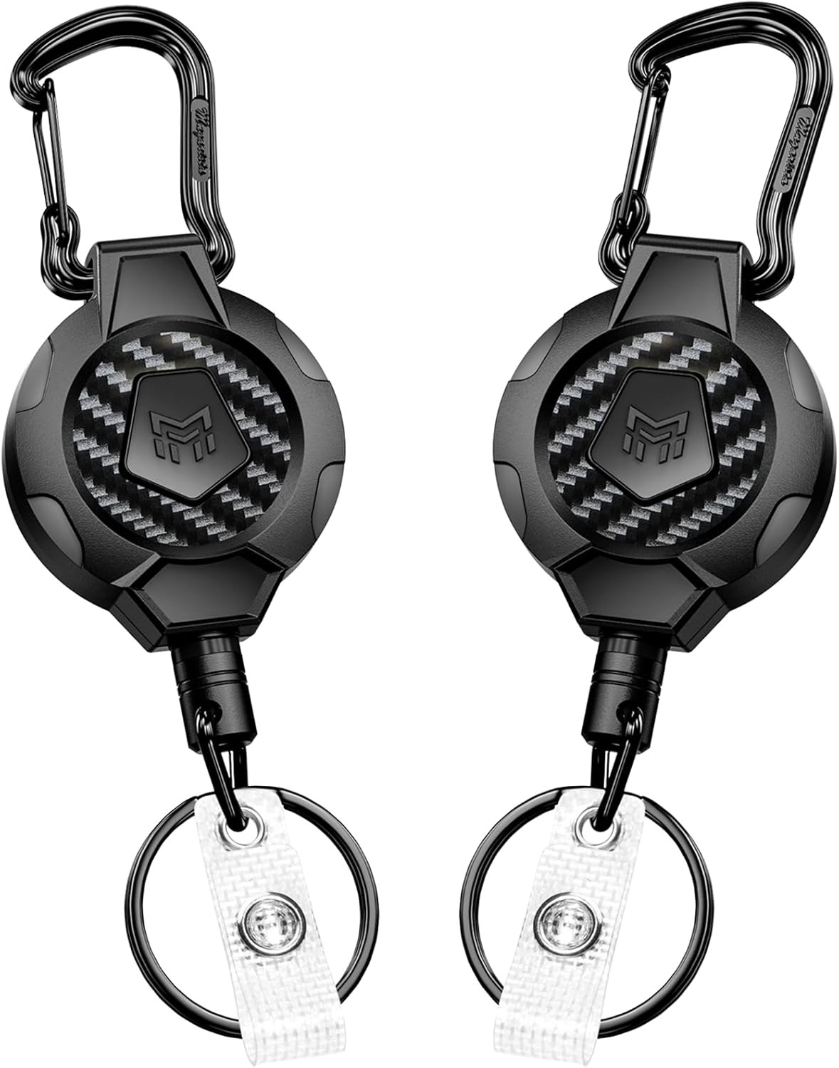 Heavy Duty Retractable Keychain Lanyard,10 OZ Retraction 31.5" Stainless Steel gallery