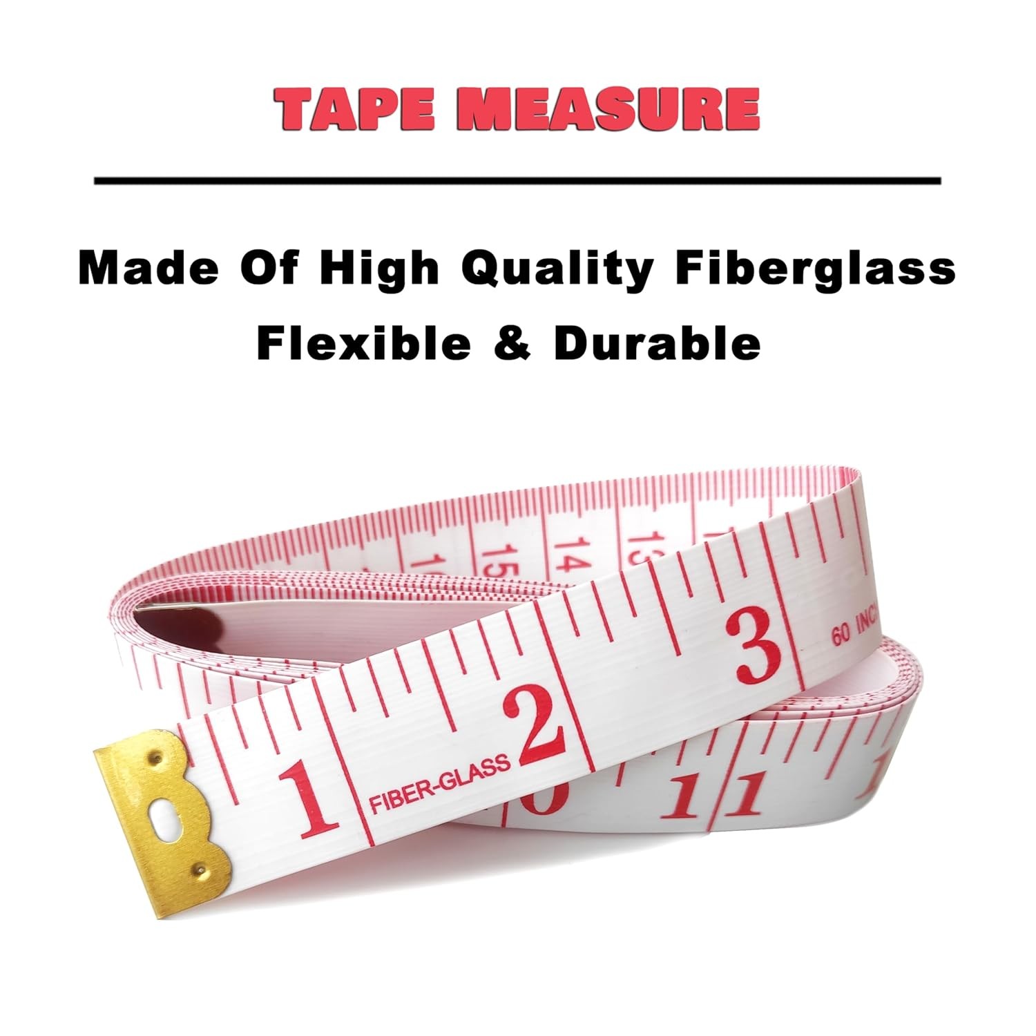 3pc Tape Measure Body Measuring Tape, Soft Fabric Measuring Tape gallery