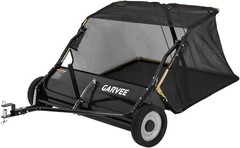42” Tow Behind Lawn Sweeper Pull Behind Lawn Sweeper w/ 14 Cu.Ft Leaf Collector