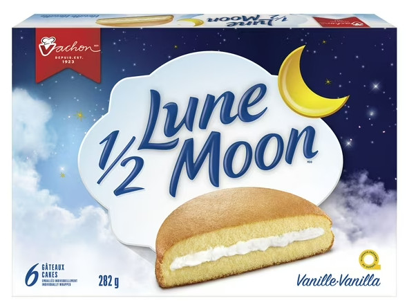 Vachon 1/2 Lune Moon Vanilla Flavour Cakes, 282g gallery
