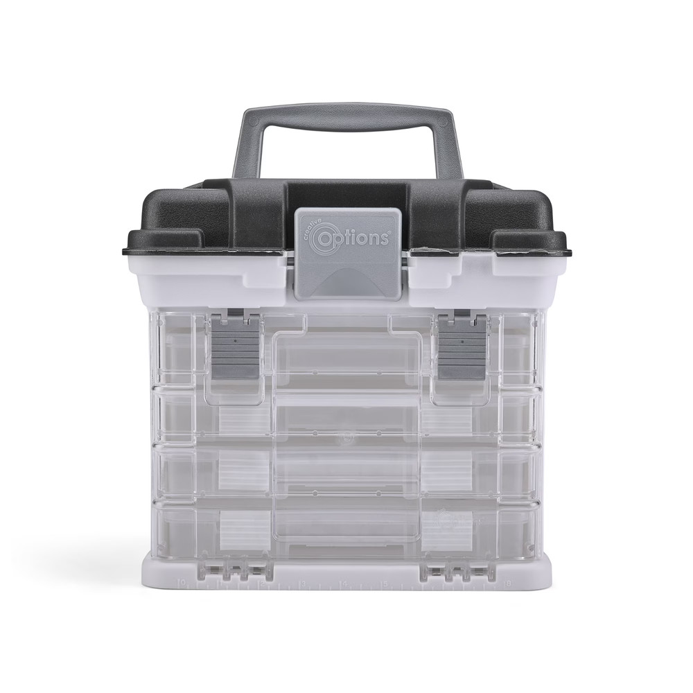 Creative Options White & Gray Small Rack Storage System, 1 Each, Size: 11 x 10 x