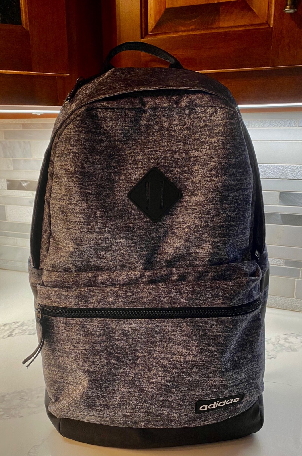 Bookbag Backpack Adidas Classic 3S Gray/Black One Size