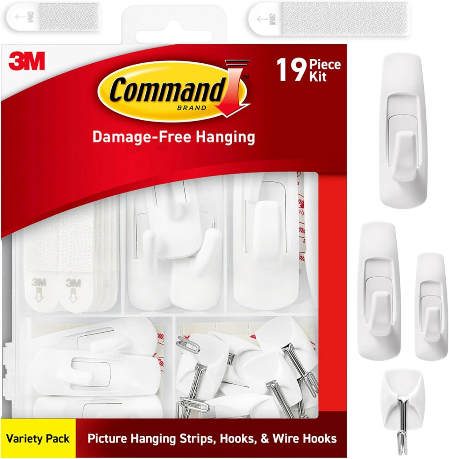 Command Variety Pack Picture Hanging Strips and Hooks for Damage Free Hanging gallery