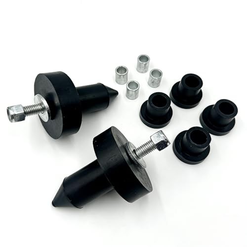Hood Pin Bushing Poly Kit for Kenworth T660 T800 W900, 2 Pack, Black and BLACK gallery