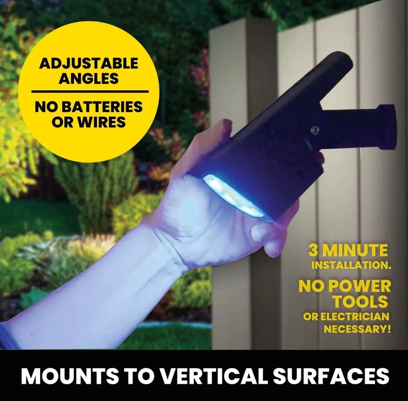 Bell+Howell Bionic Burst Solar Lights Outdoor Waterproof IP67 Path Lights, gallery