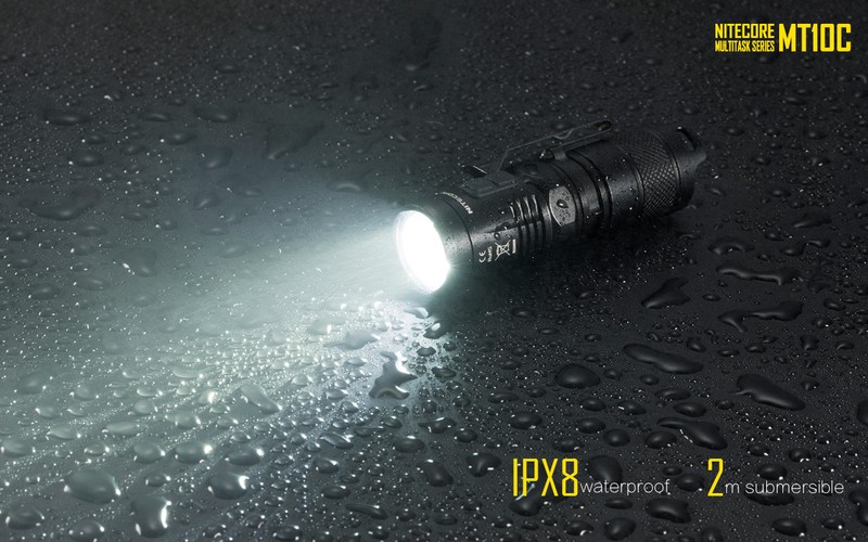 NITECORE MT10C 920 Lumen Multitask Tactical Flashlight with Red Light gallery