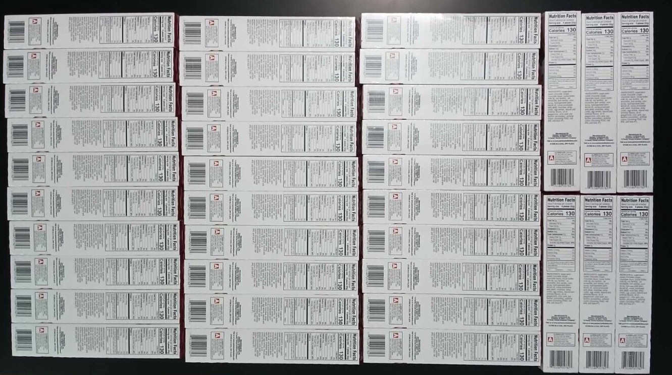 FULL CASE 36 BOXES Zachary Thin Mints ~ Raspberry ~ 5.5 OZ ~ SEALED ~ FAST SHIP gallery