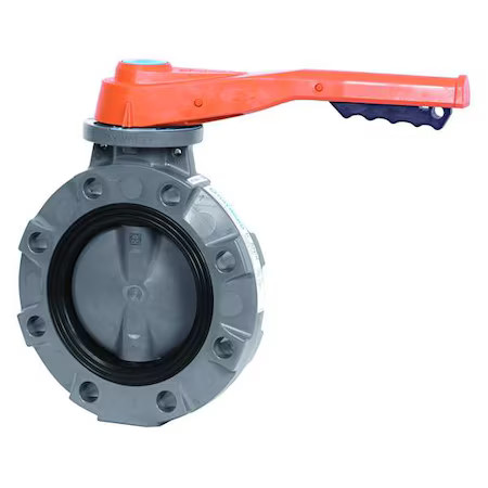 Hayward Flow Control Byv14025a0el000 Butterfly Valve, 2-1/2", Pvc/Pp/Epdm, gallery