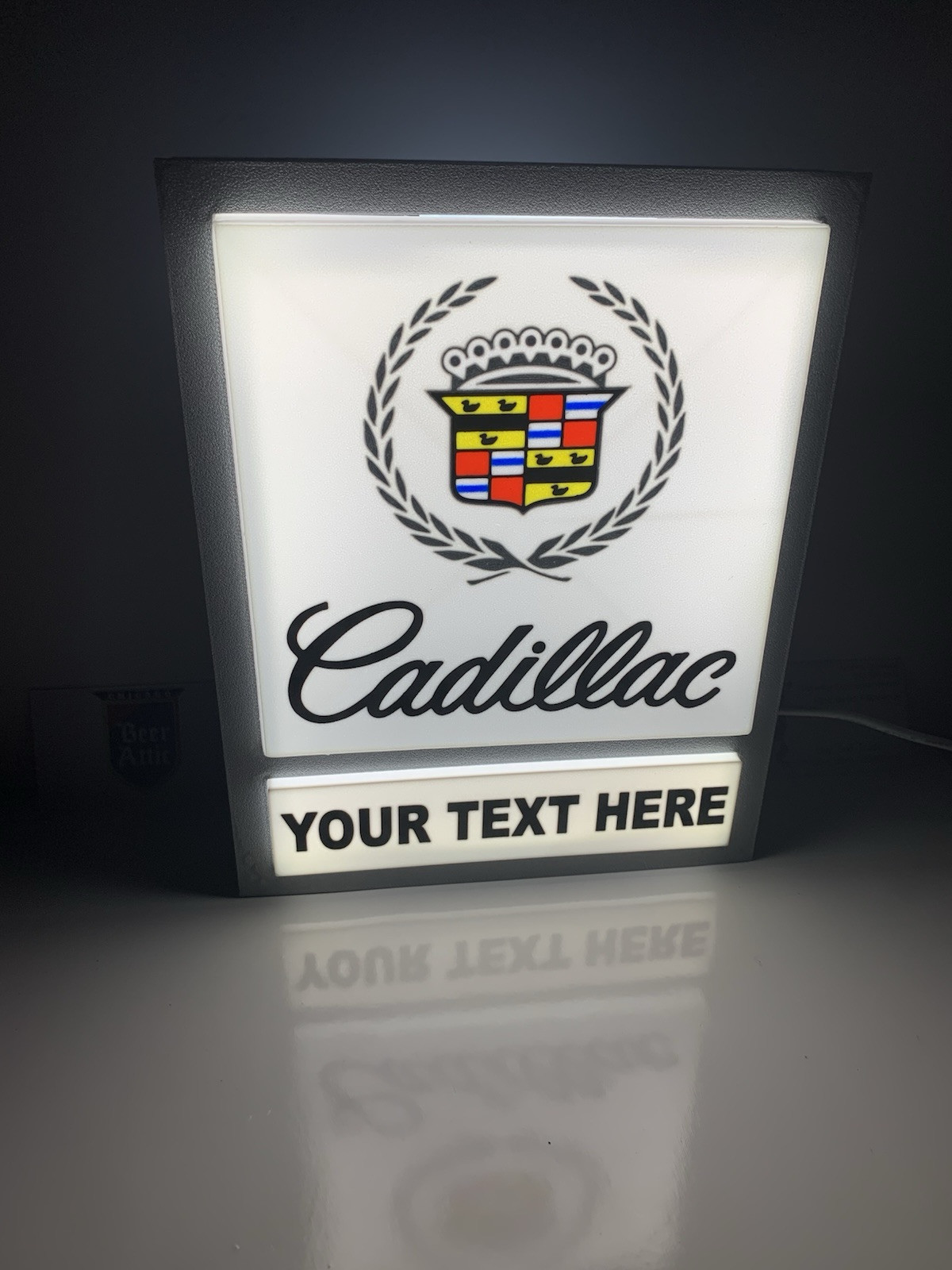 Cadillac Dealership Sign Replica. Customizable! gallery