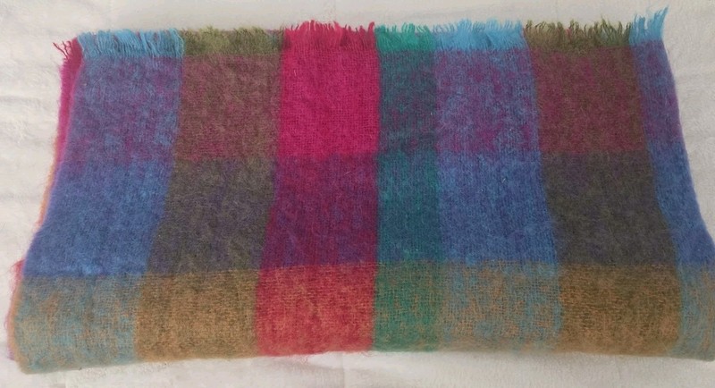 Biddy Murphy 54" x 72" Lambswool Throw Blanket 100% Wool Woven gallery