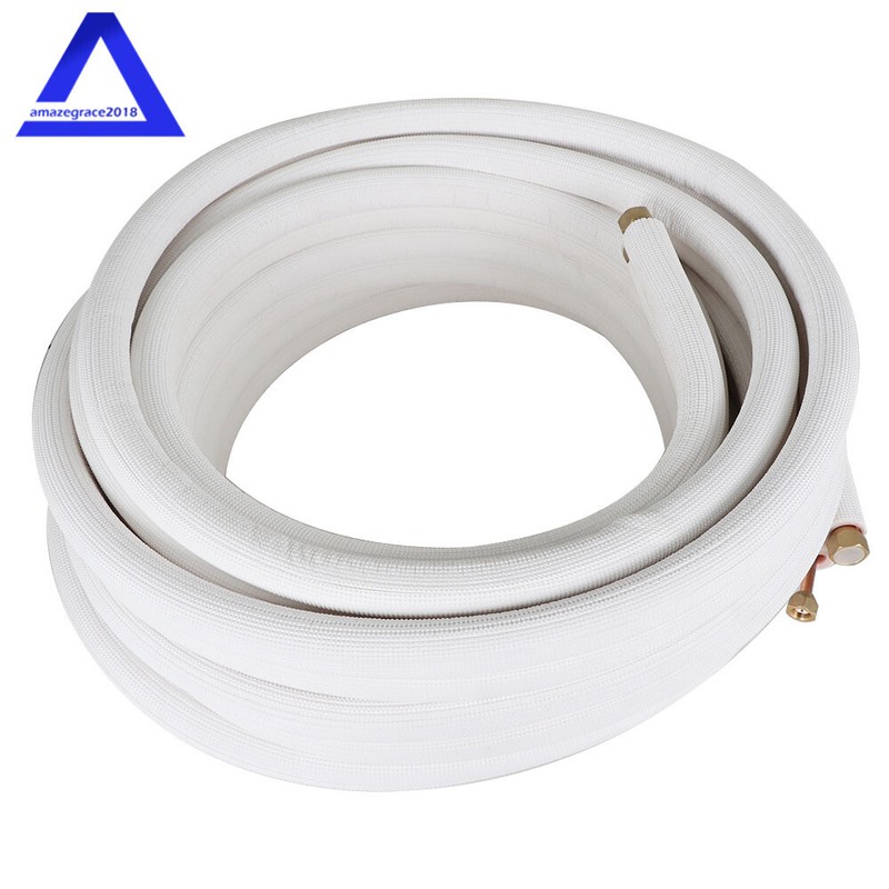 50 Feet White Install For Mini Split Heat Pump Systems 3/8"-5/8" Dia. gallery