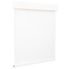 LOTUS & WINDOWARE Cordless Roller Shade, 1% and Blackout, White