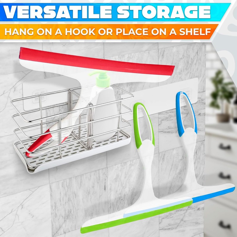 Window Mirror Car Windshield Squeegee Shower Glass Wiper Kitchen House Clean Set gallery