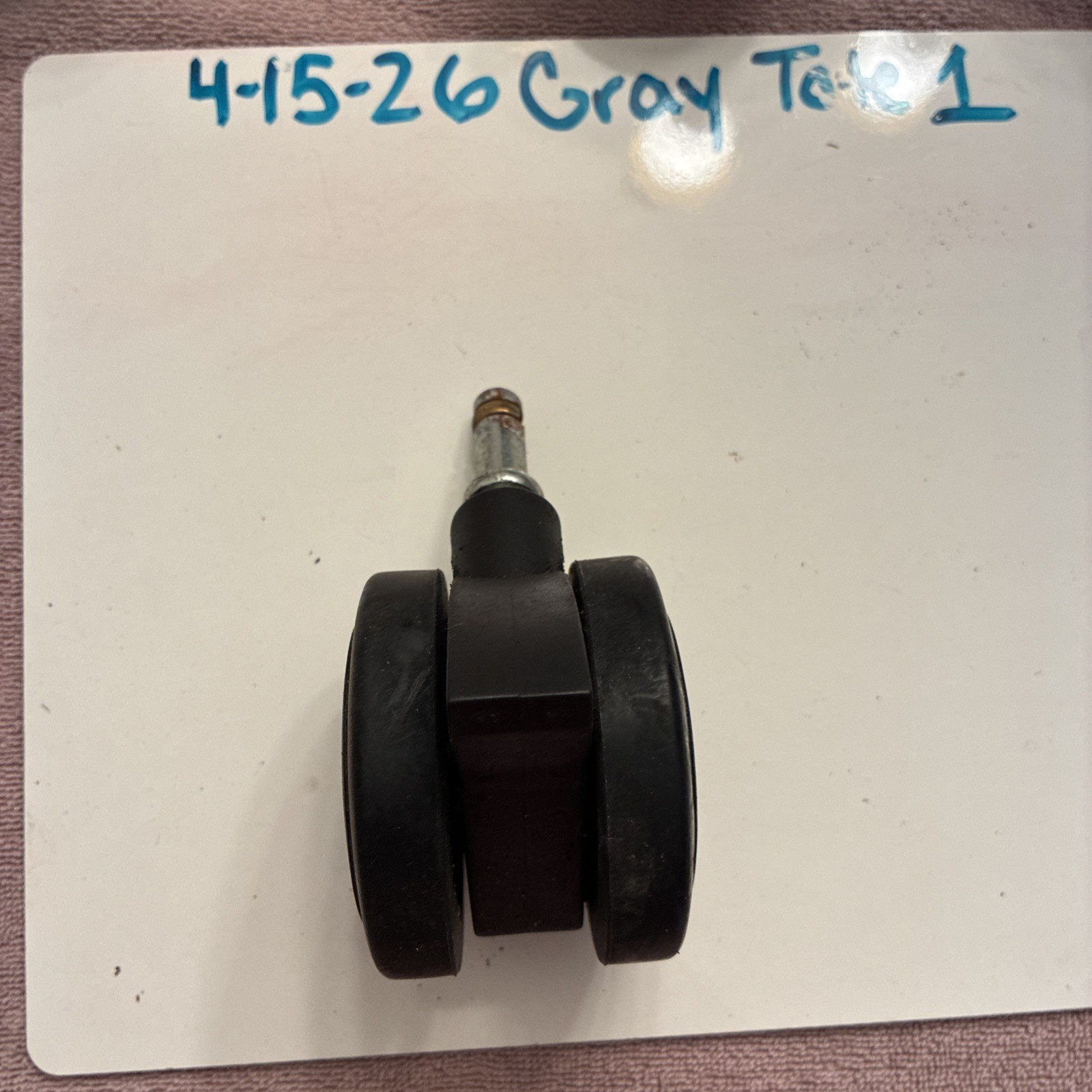 (1) Genuine Weber Grill Caster for some Genesis, Spirit, Summit Scratch gallery