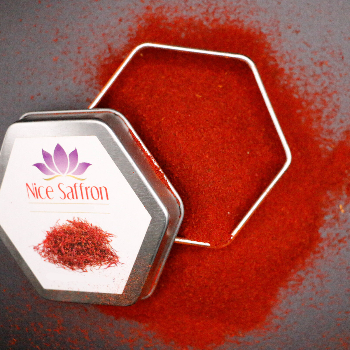 Premium Ground Real Saffron Powder Deep Red Spice for all Culinary Chef Quality gallery