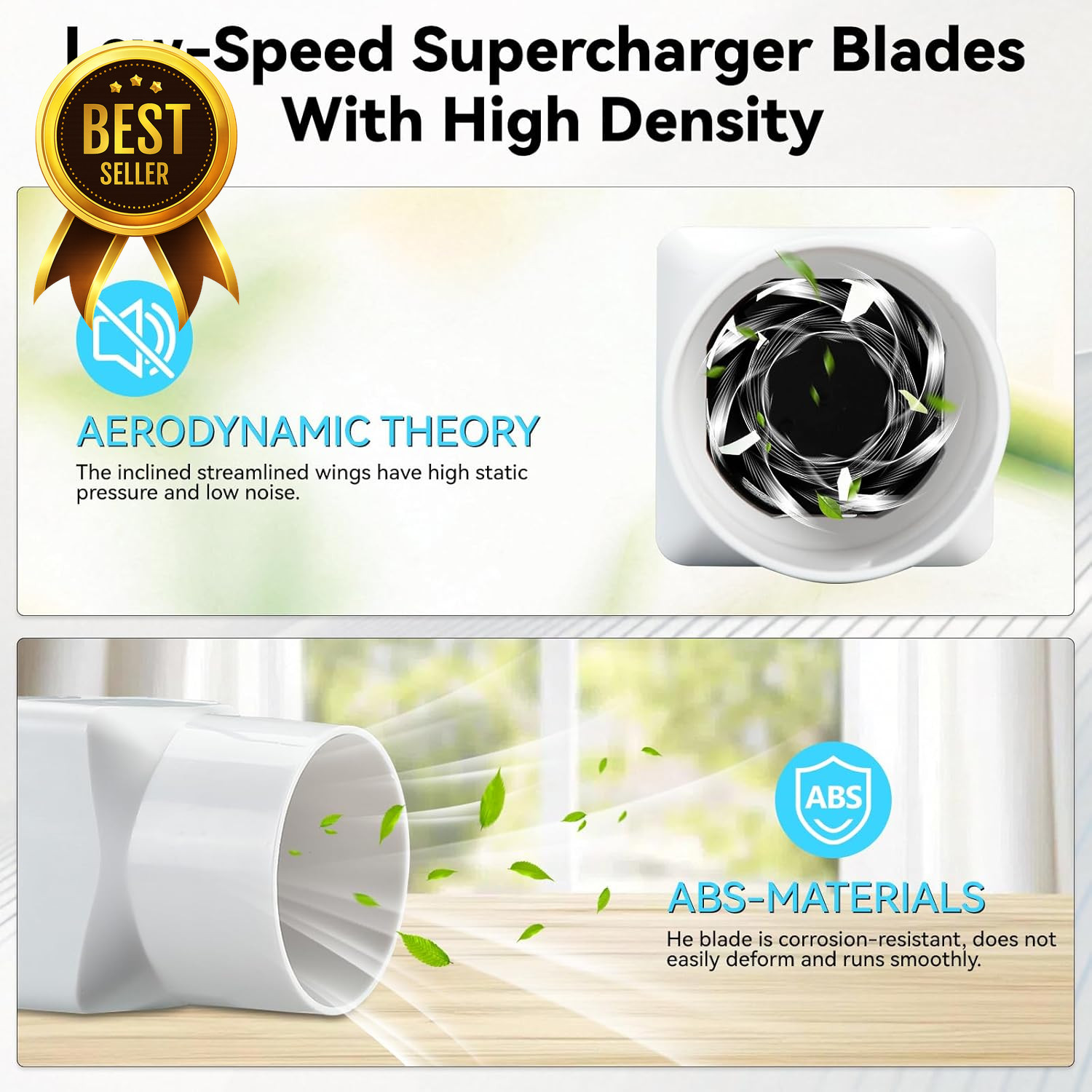 2 Inch Inline Duct Fan 12V Adjustable Speed Exhaust Fan 22 CFM Ventilation Syste gallery