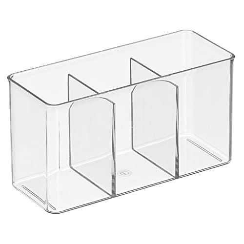 mDesign Plastic Cutlery Storage Organizer Bin for Kitchen Cabinet, Pantry/Home - gallery