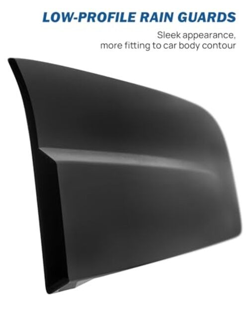 Low Profile Rain Guards Compatible with 2024 2025 2026 Tacoma Double Cab gallery
