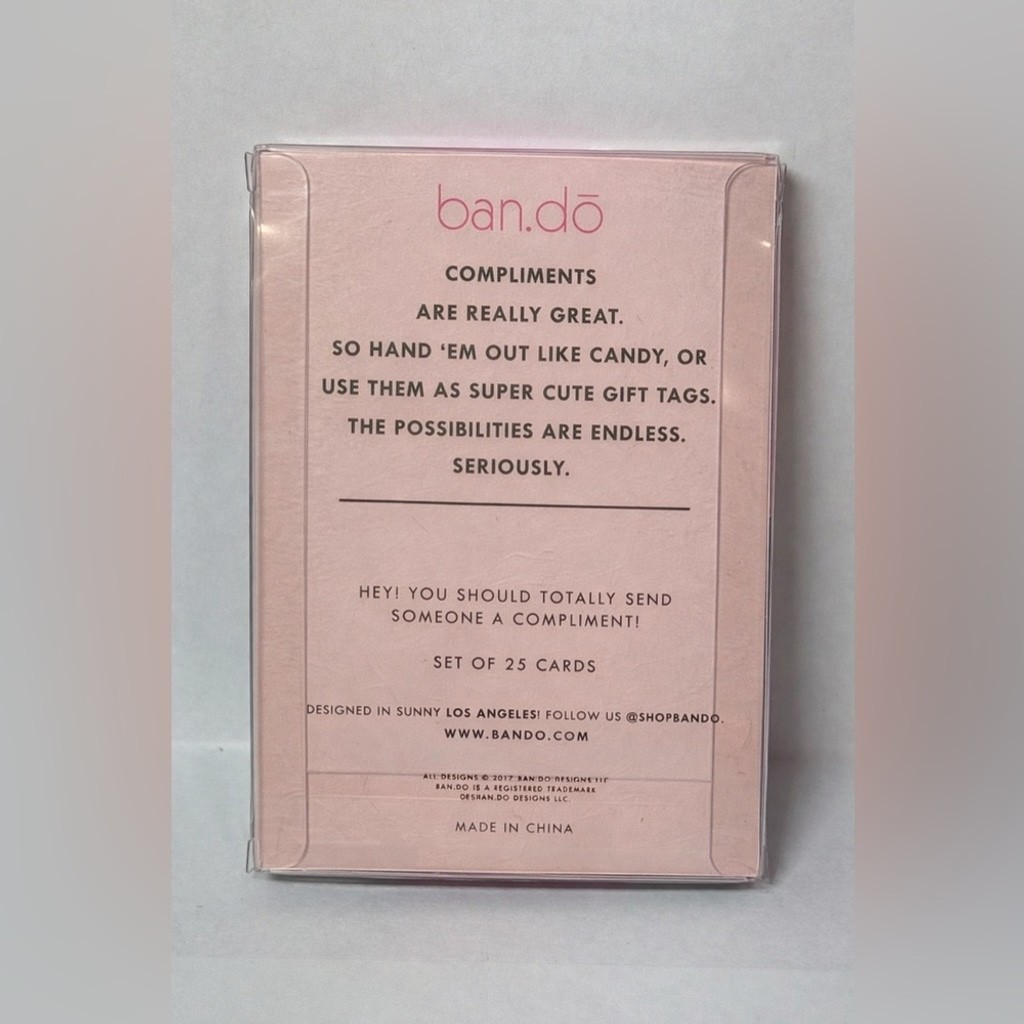 ban.do Compliment Cards – “You're Straight Up Magic” – Set of 25 – New (2017) gallery