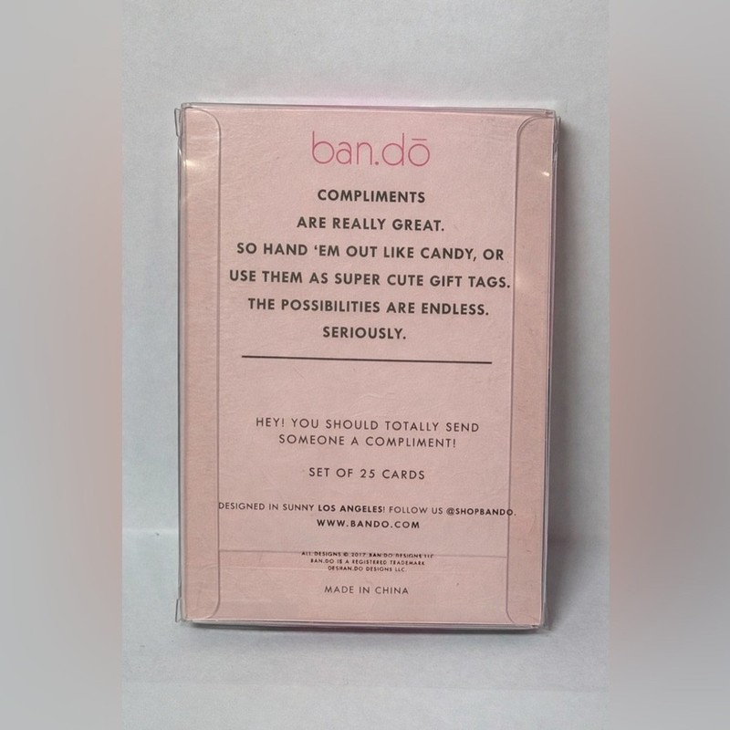 ban.do Compliment Cards – “You're Straight Up Magic” – Set of 25 – New (2017) gallery
