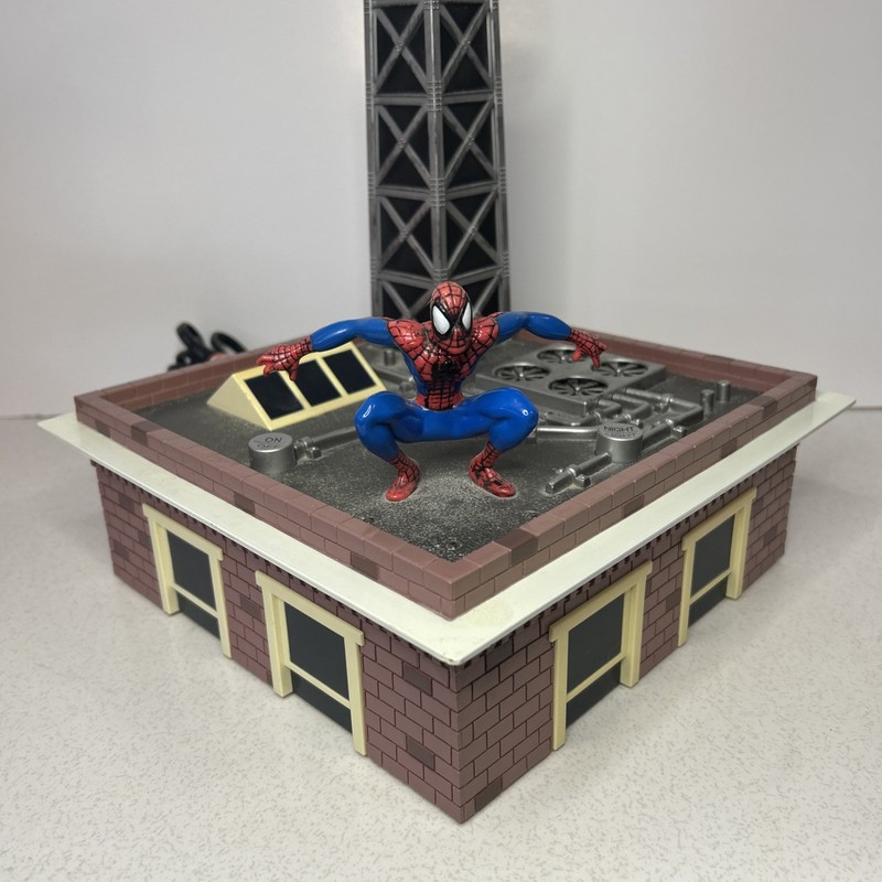 Marvel's Spider-Man Lamp with Spider-Man Theme Song - 2004 - No Lamp Shade gallery