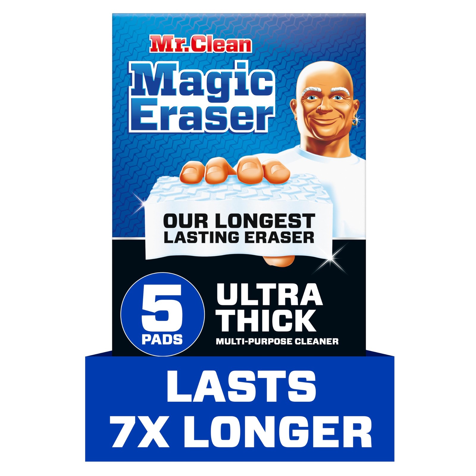 Mr Clean Magic Eraser Ultra Thick 5 Count Long Lasting All Purpose Cleaner gallery