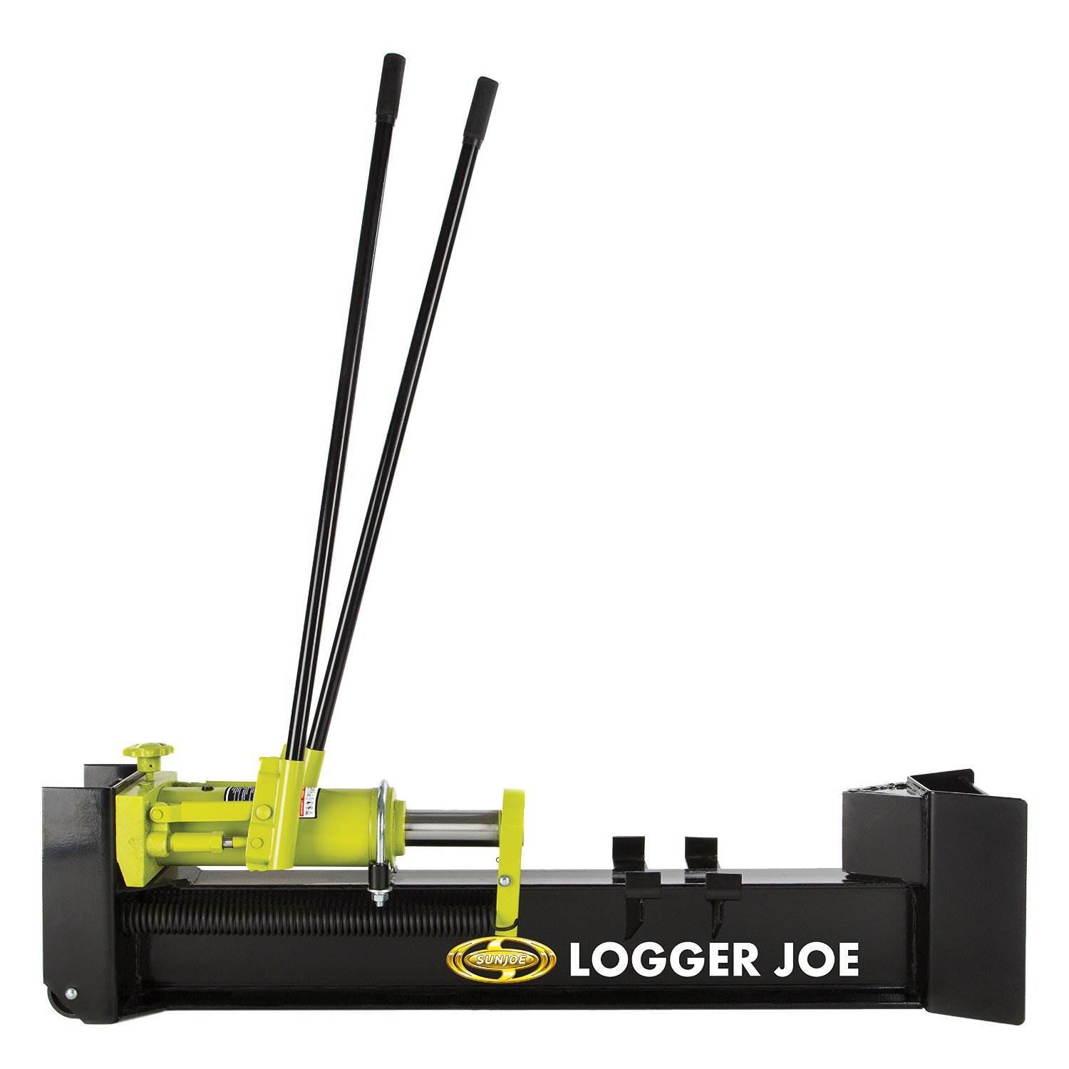Sun Joe Hydraulic Steel Beam Log Splitter, 10 Ton Capacity Firewood Tool, Green gallery