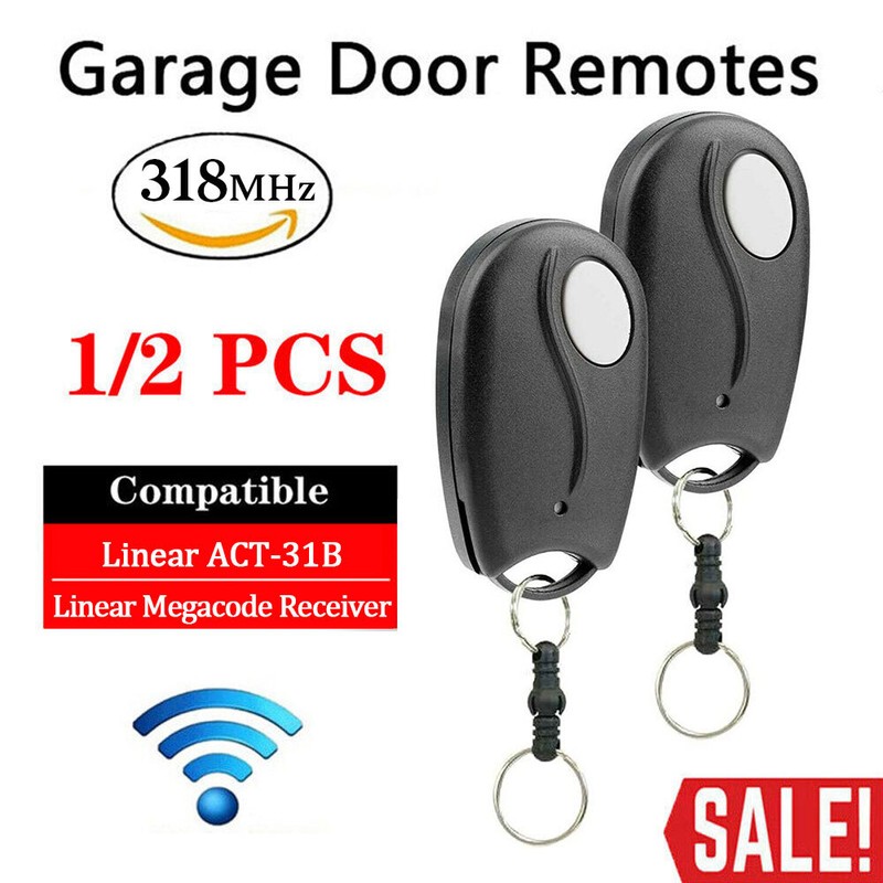 For Linear ACT-31B Megacode Access Gate Garage Door Remote Transmitter ACP00879 gallery