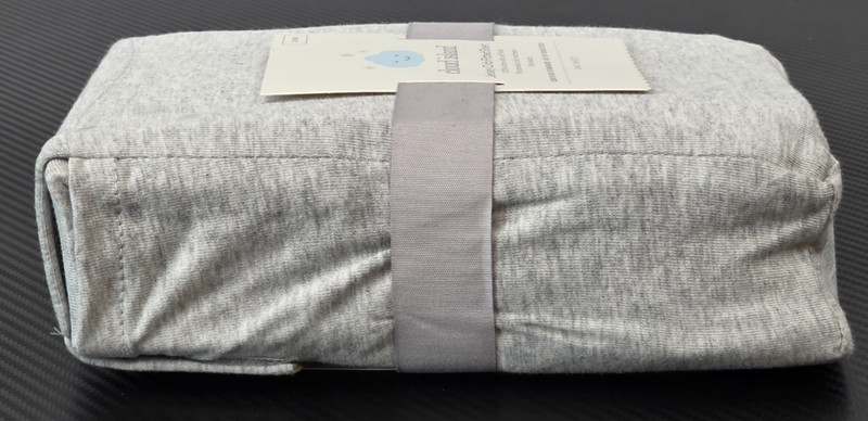Cloud Island Fitted Jersey Crib Sheet Knit 28 x 52" Heather Gray Fits 6" Deep gallery