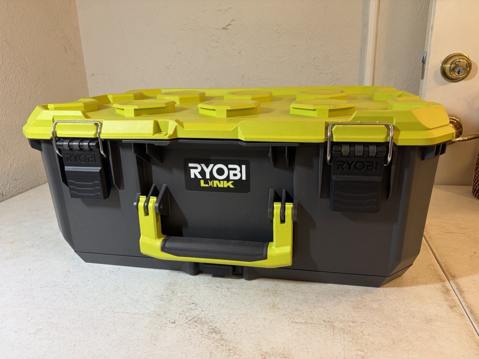 Ryobi LINK Medium Tool Box Impact Water Dust Resistant Modular Storage STM102 gallery