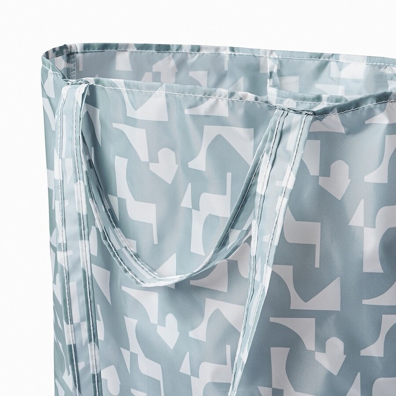 Ikea Bag Reusable Shopping Tote Folding Compact Lightweight Skyne Sotronn NEW! gallery