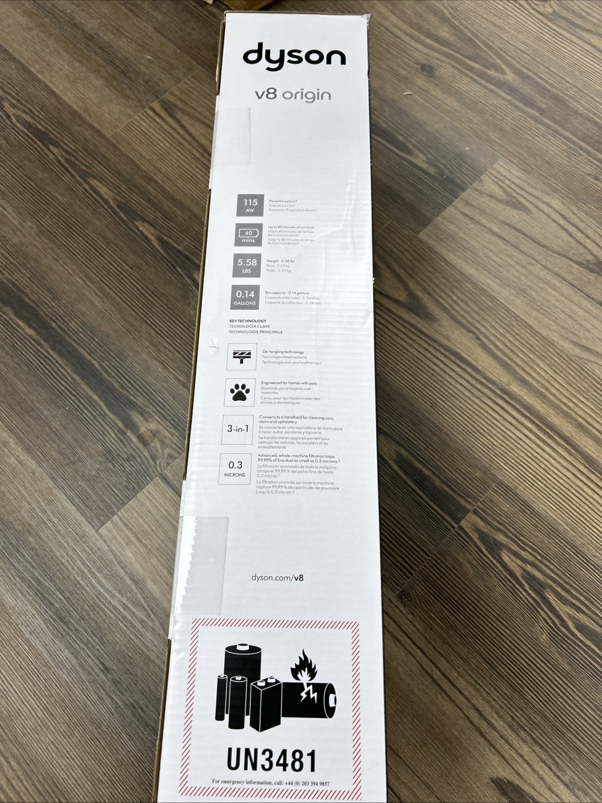 Dyson V8 Origin Stick Vacuum Cleaner SV25 400493-01 NEW SHIPPING gallery