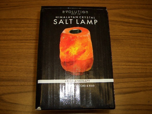 Evolution Himalayan Crystal Salt Lamp , Aromatherapy Essential Oil Diffuser, NIB gallery