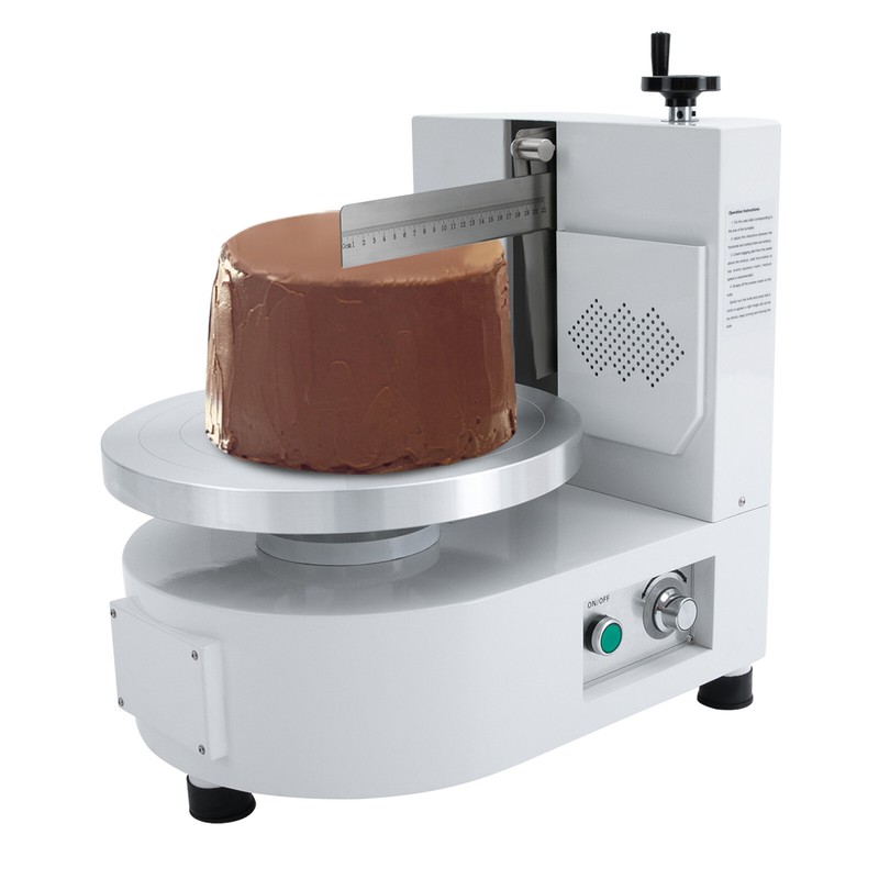 Cake Decorating Coating Machine Cream Spreading Edge Smoothing Coating Machine gallery