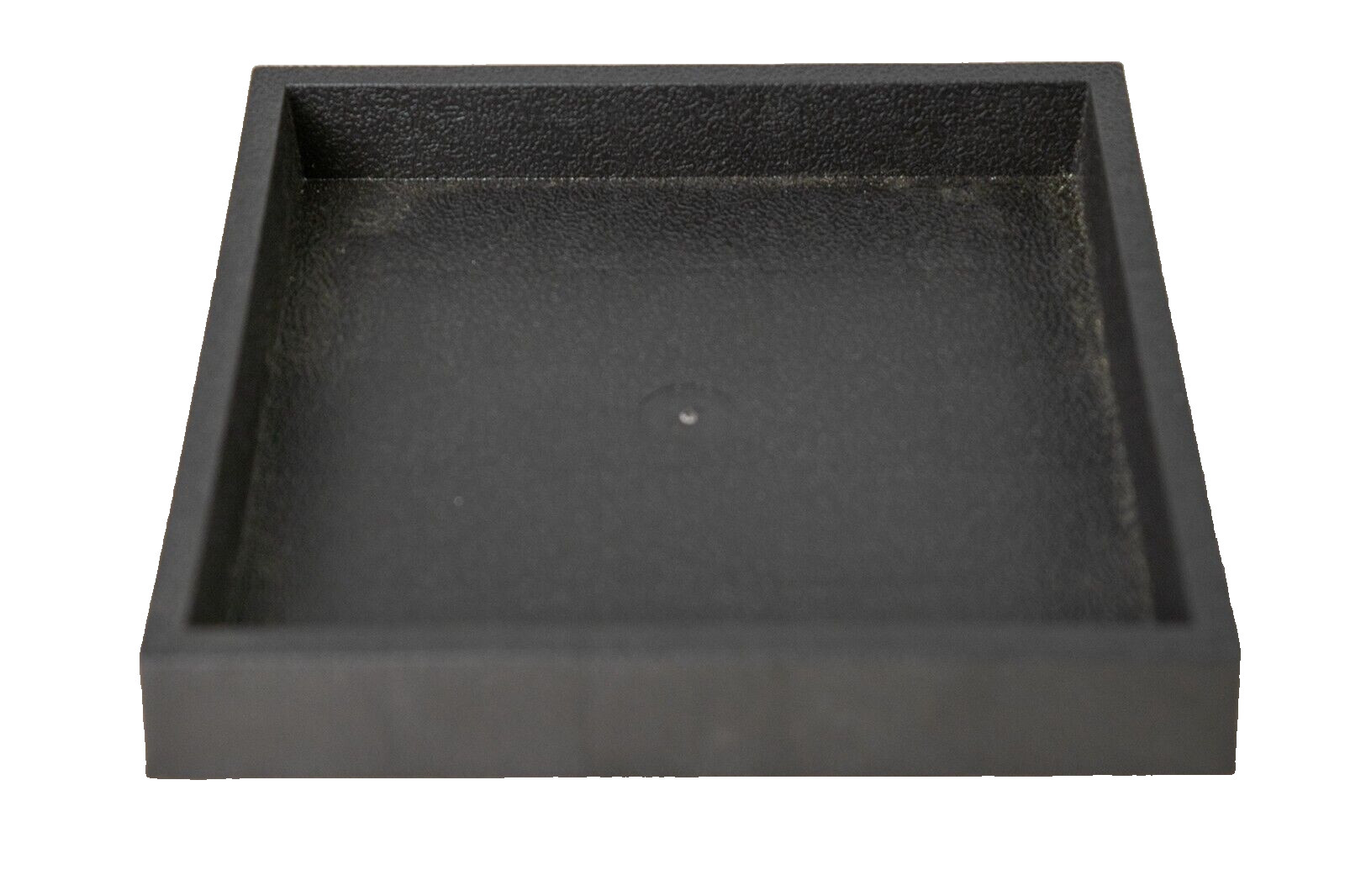 2 Square Plastic Humidity/Drip Tray for Bonsai Tree 5"x 5"x 0.75" - Dark Brown gallery