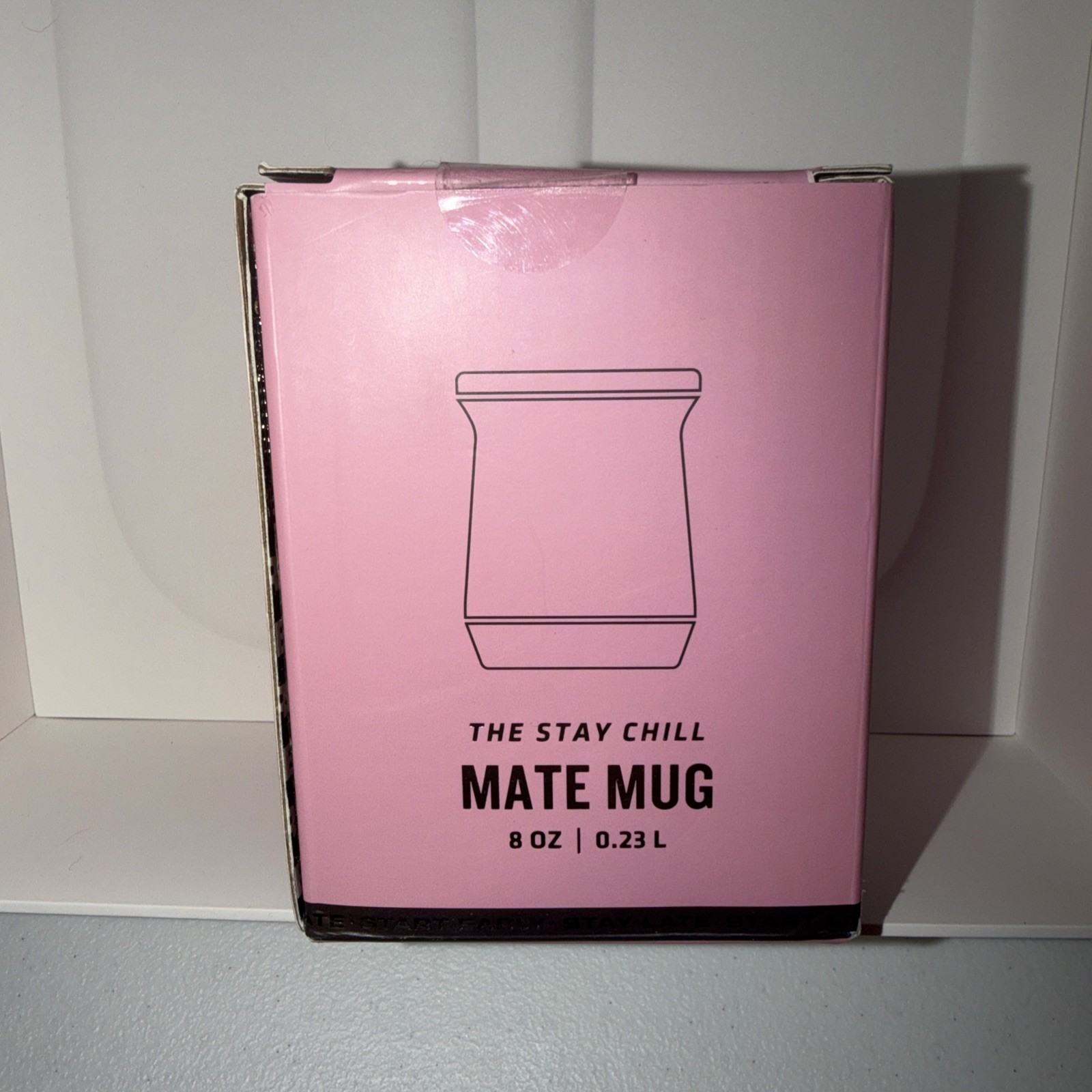 GENUINE Stanley X Messi GOAT Classic Mate System Pink Mug 8oz 236mL gallery