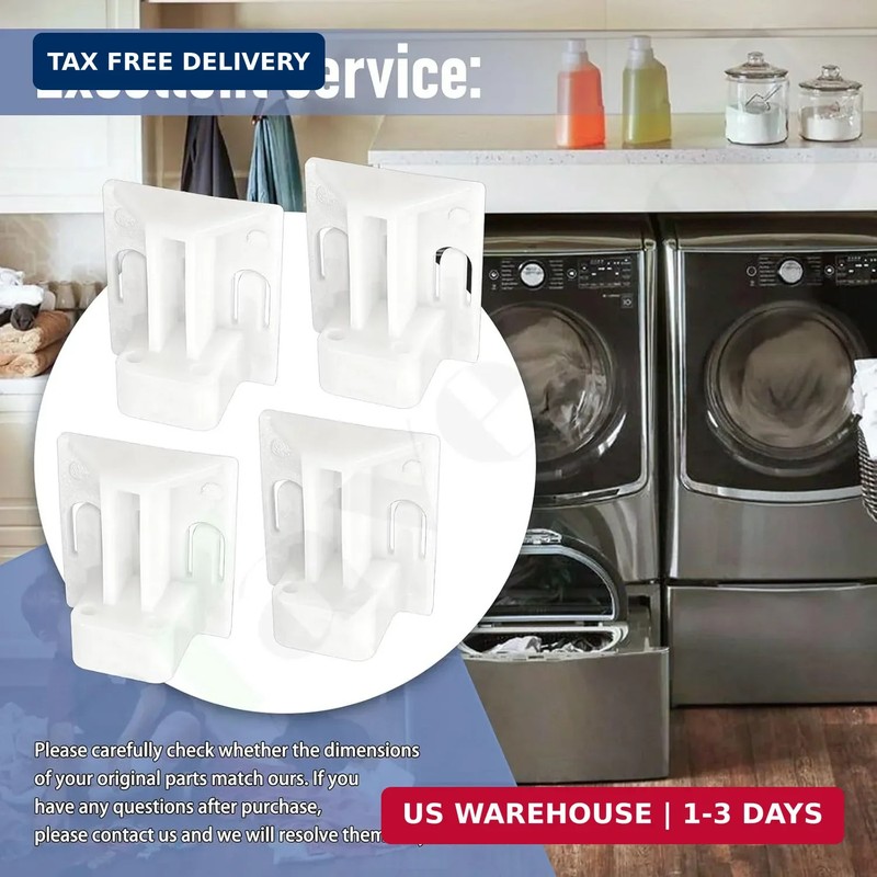 4 Pack - AAA30793431 Washer Mounting Hardware Kit Compatible with L-G Washer Dry gallery